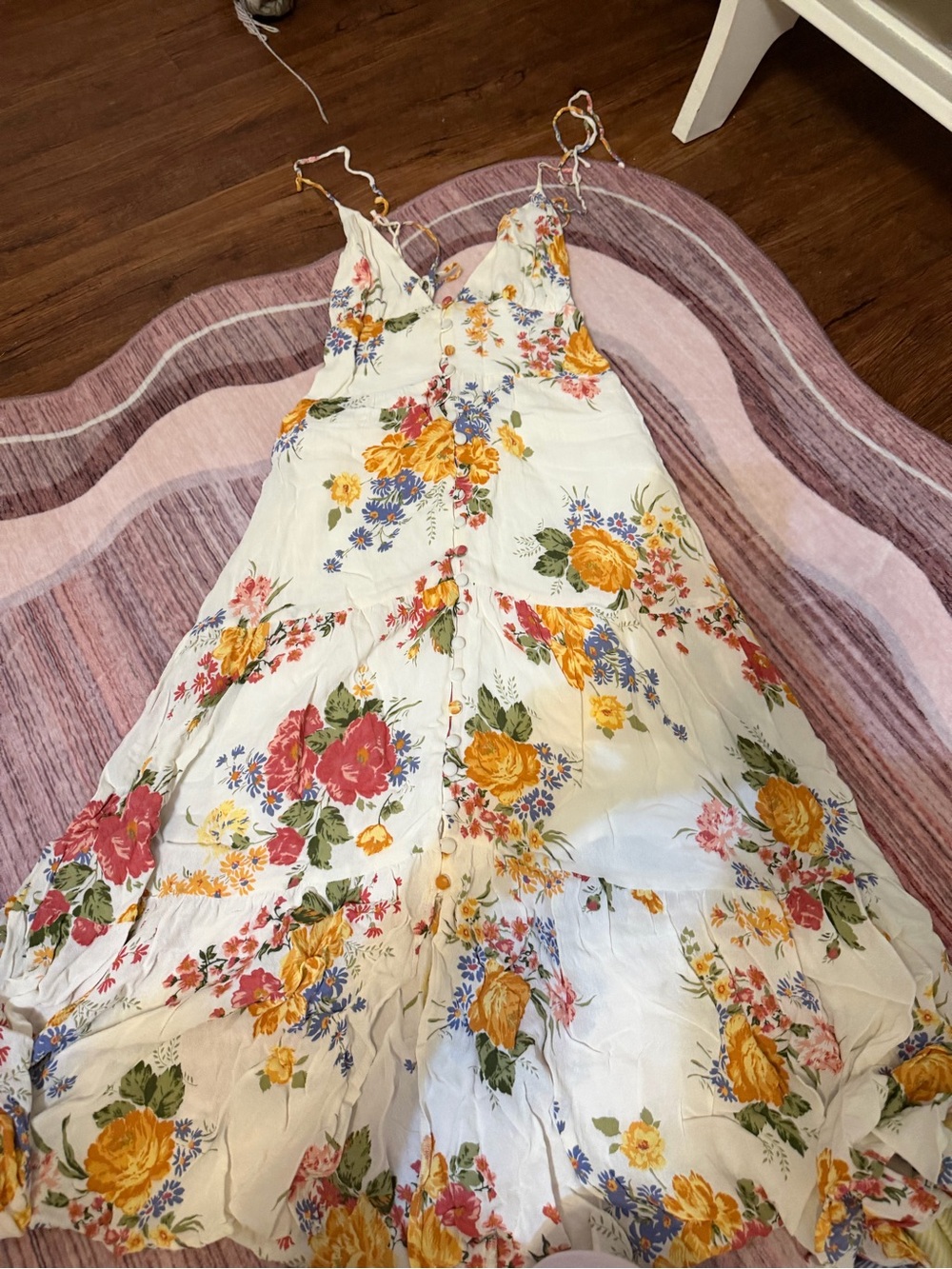 Reformation printed dress